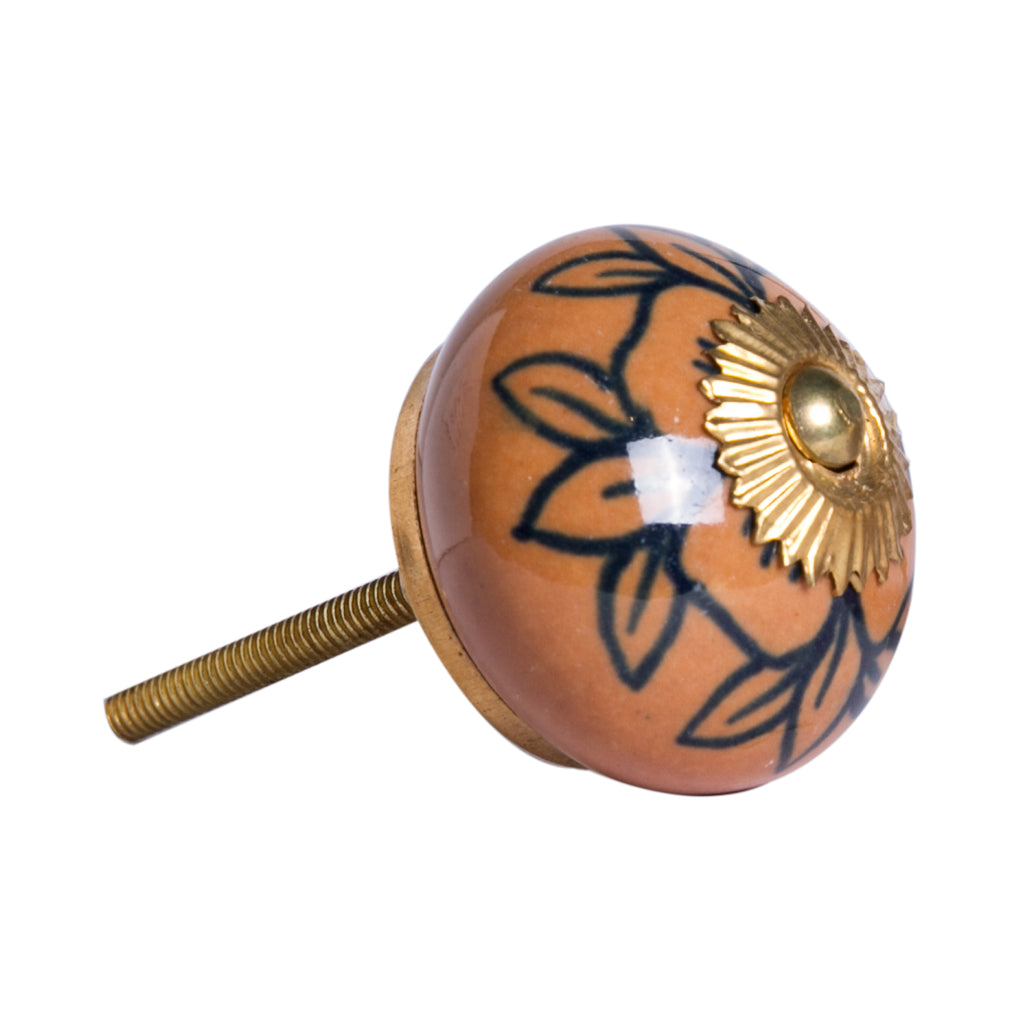 1.5" X 1.5" X 1.5" Floral Knobs (8-Pack)