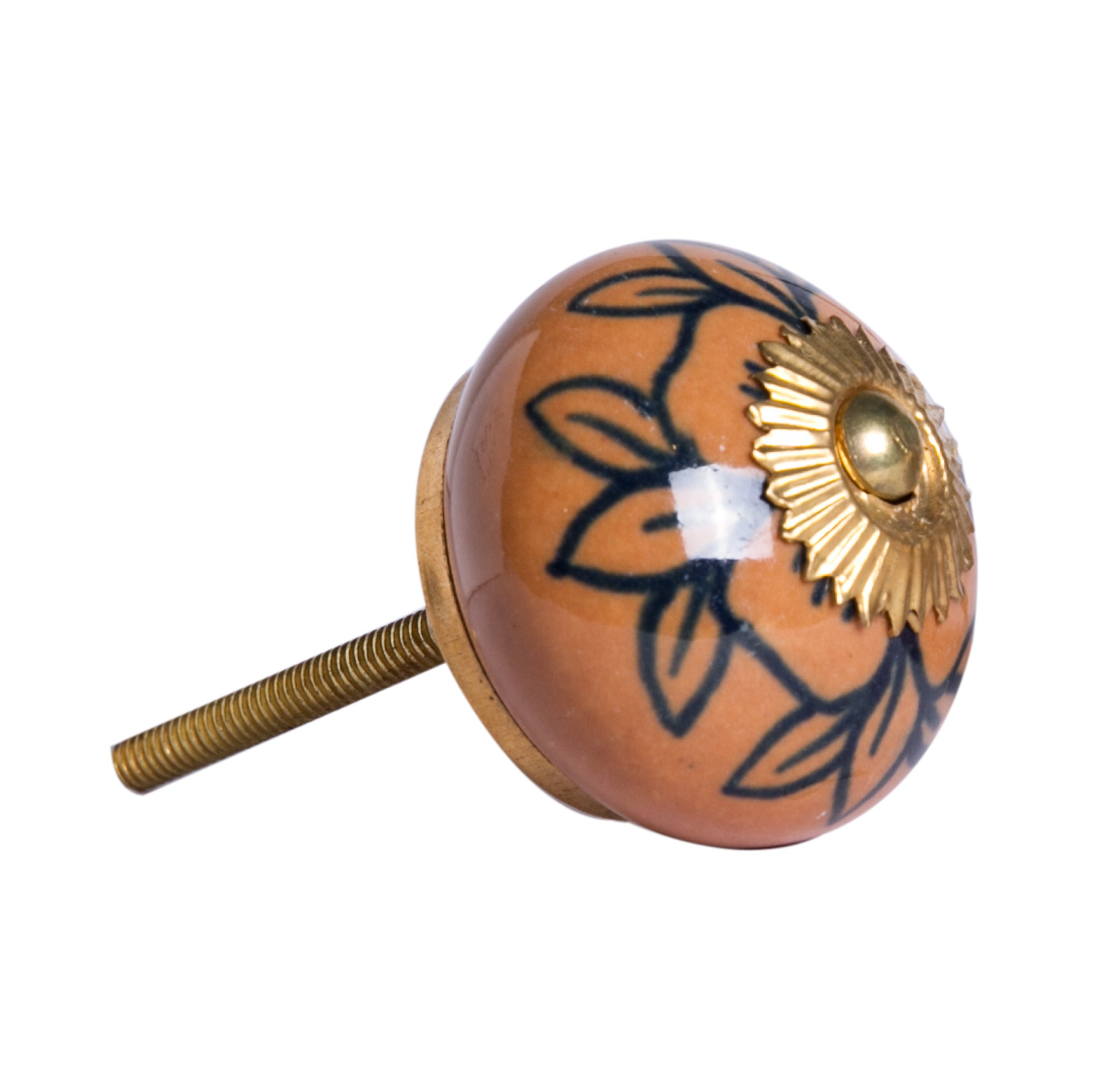 1.5" X 1.5" X 1.5" Floral Knobs (8-Pack)